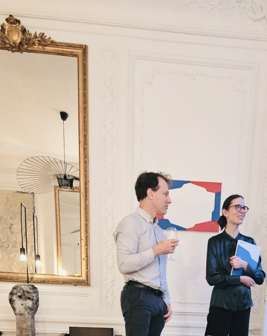Paola Soaves, artistic director, and Arnaud Lutellier