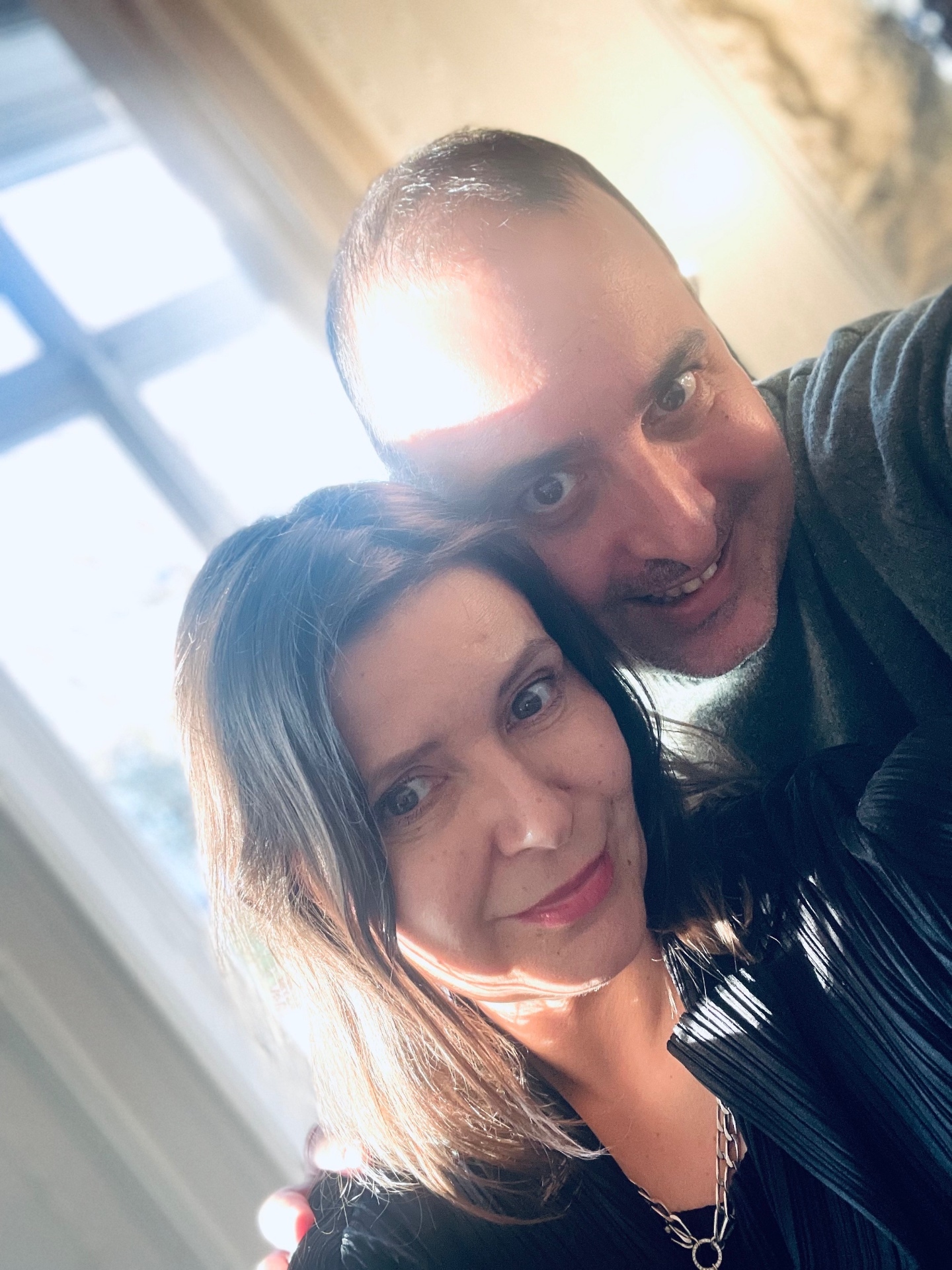 Clément Sauvoy, art and food critic, and Angelika Markul